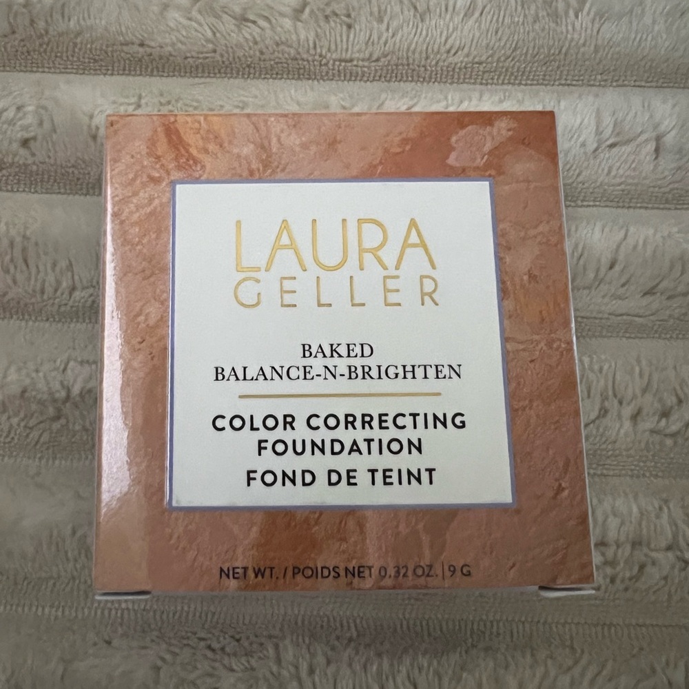 Laura Geller Baked Balance-N-Brighten Color Correcting Foundation—New in Box!
